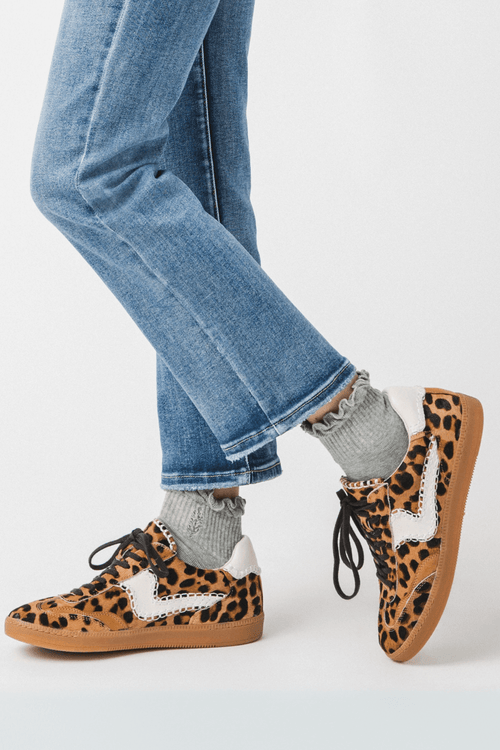 Dolce Vita Notice Stitch Leopard Sneaker