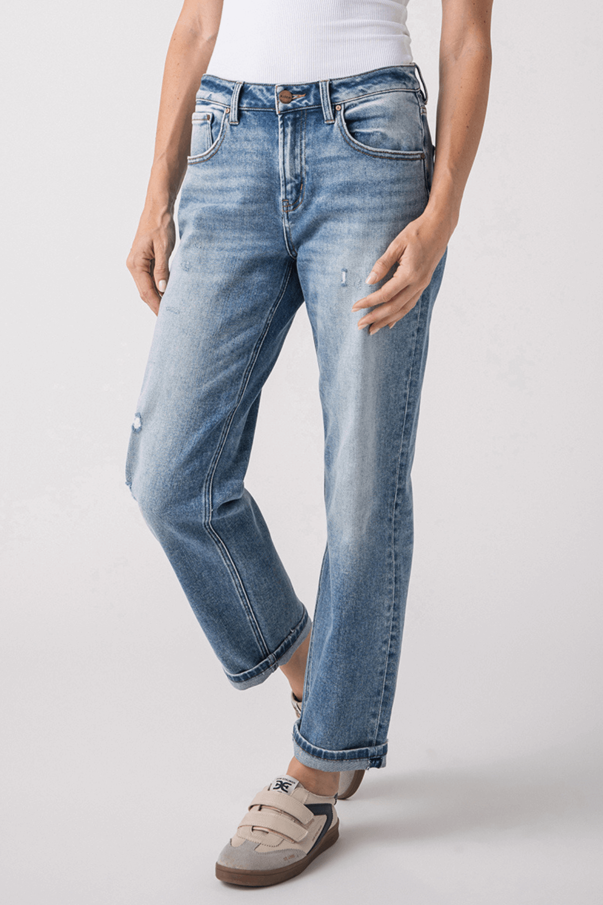 Risen Lucky Boyfriend Jeans