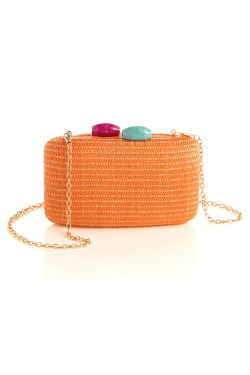 Shiraleah Beaded Clasp Mini Clutch