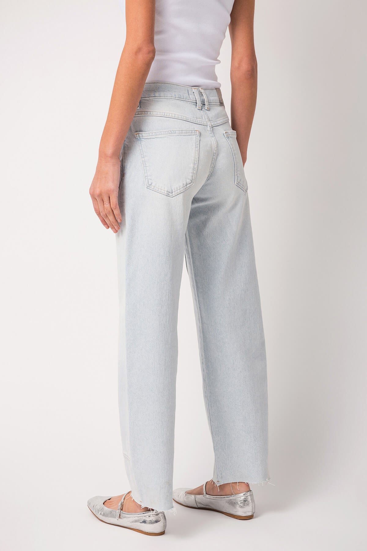 Free People Risk Taker Mid Rise Straightleg Jean