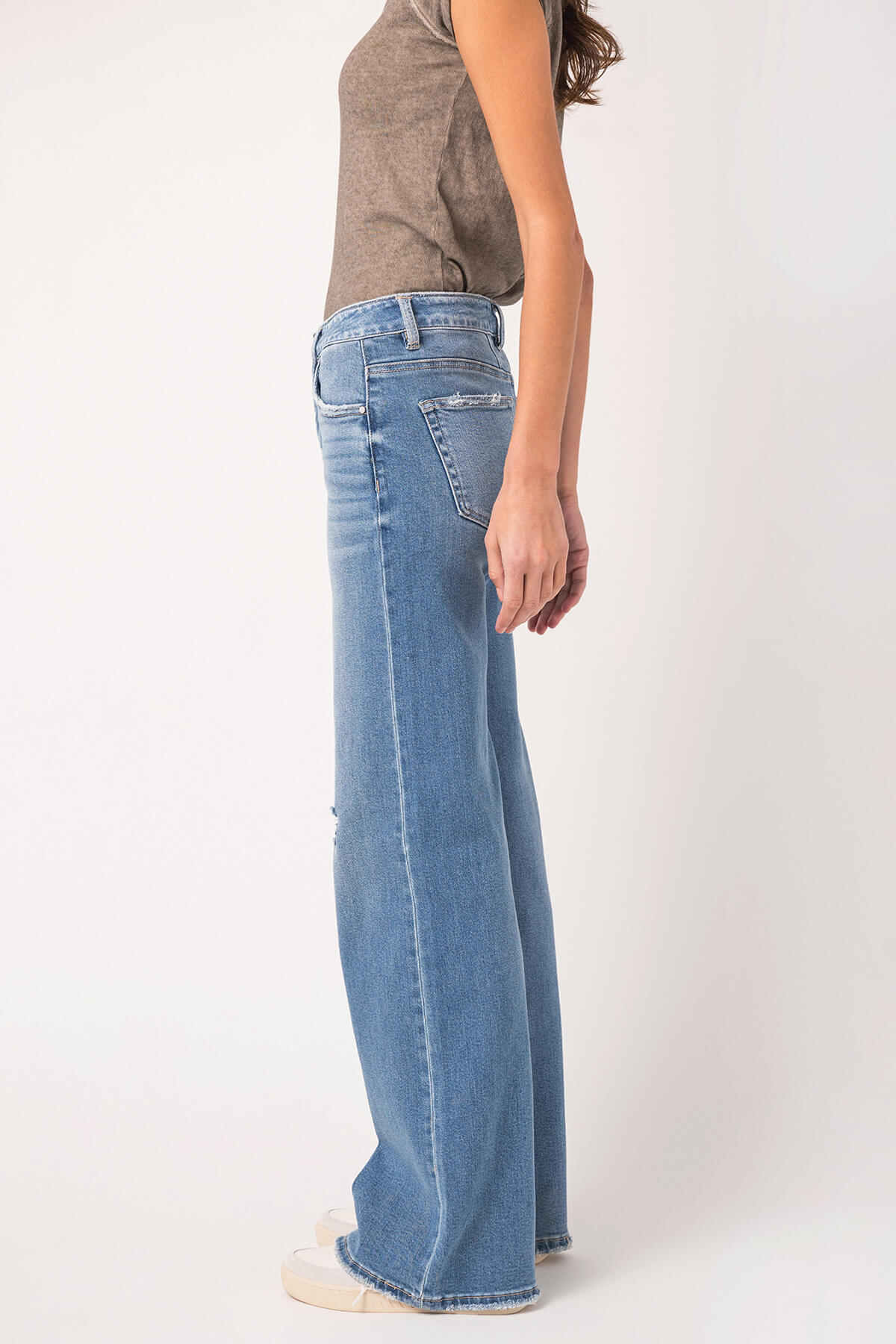 Risen Remi High Rise Wide Leg Jeans