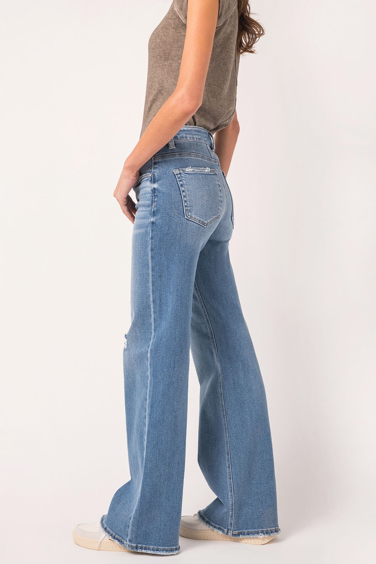 Risen Remi High Rise Wide Leg Jeans