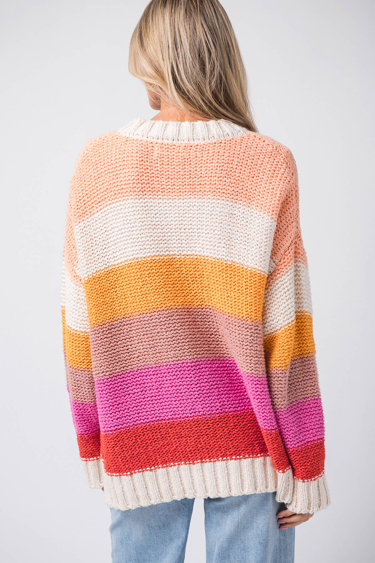 By Together Multi Striped Cardigan