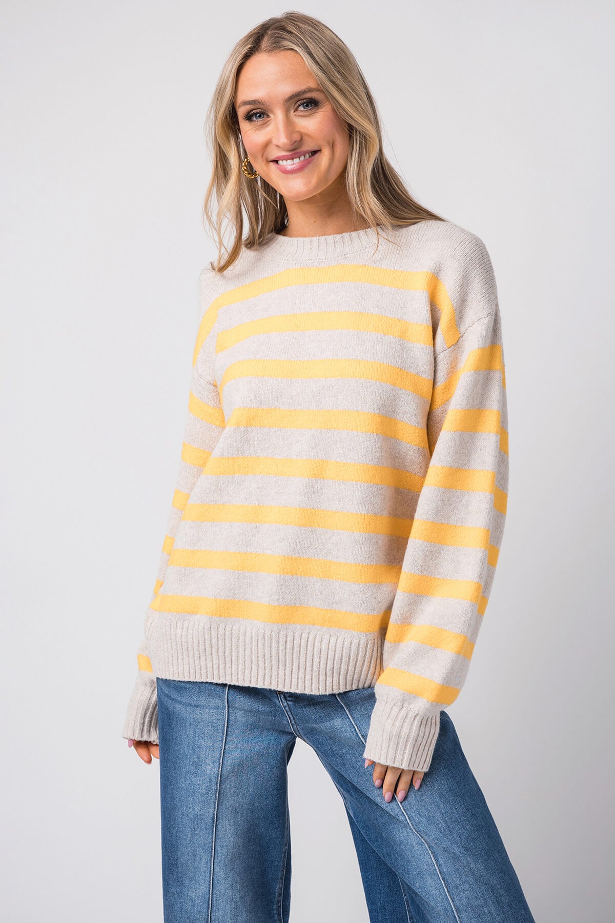 By Together Davis Stripe Sweater