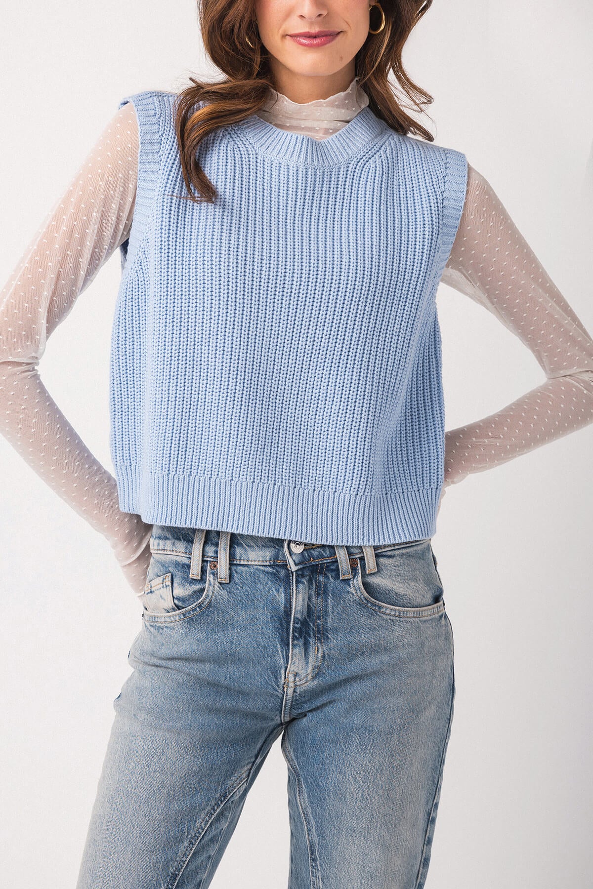 Wishlist Knit Sweater Vest