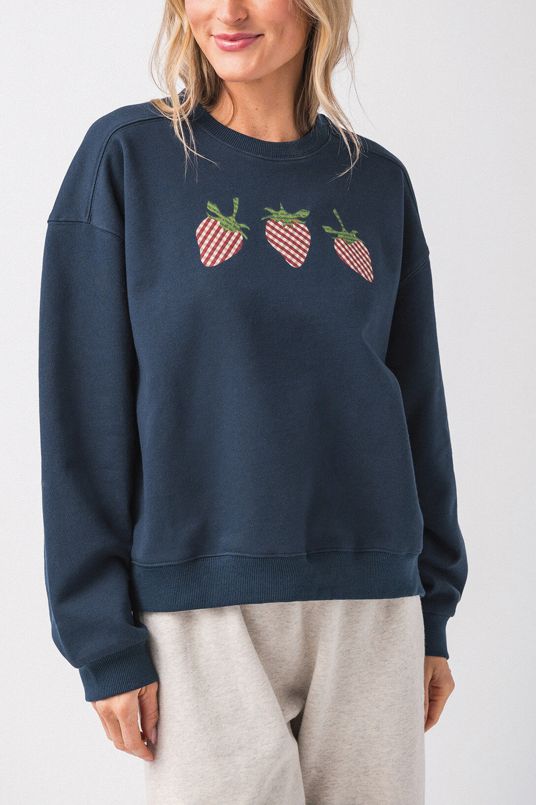 Things Between Strawberry Crewneck Sweatshirt