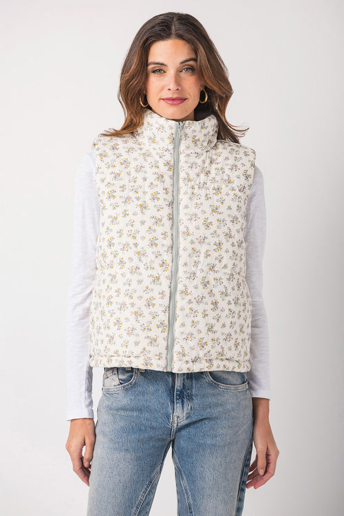 Wishlist Ditsy Floral Print Vest