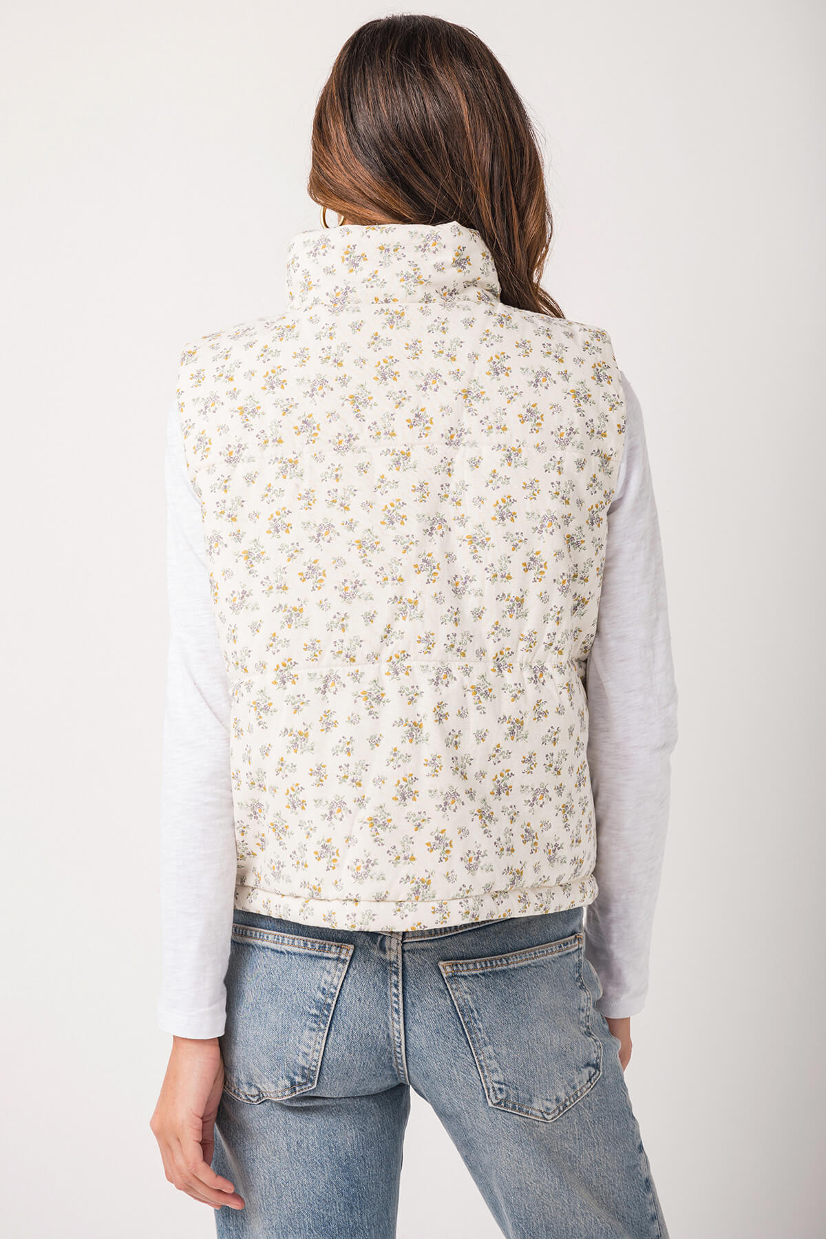 Wishlist Ditsy Floral Print Vest