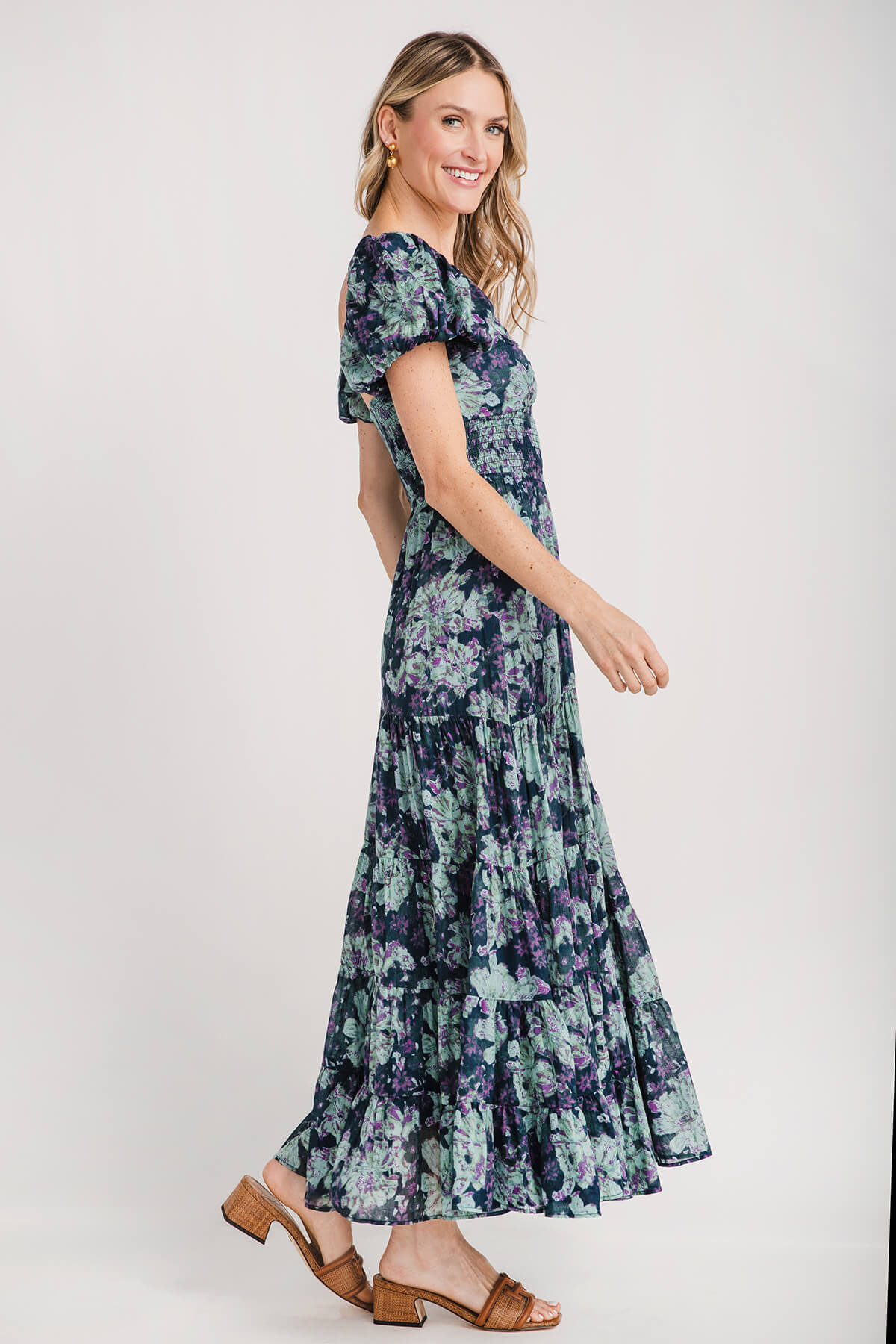 Free people mixed floral clearance maxi dress