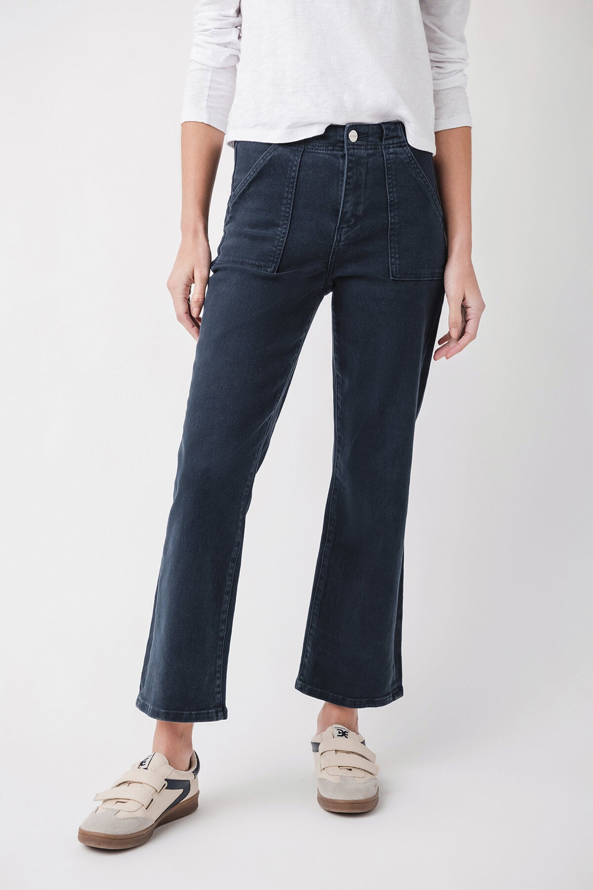 Risen Rosie Ankle Flare Jeans