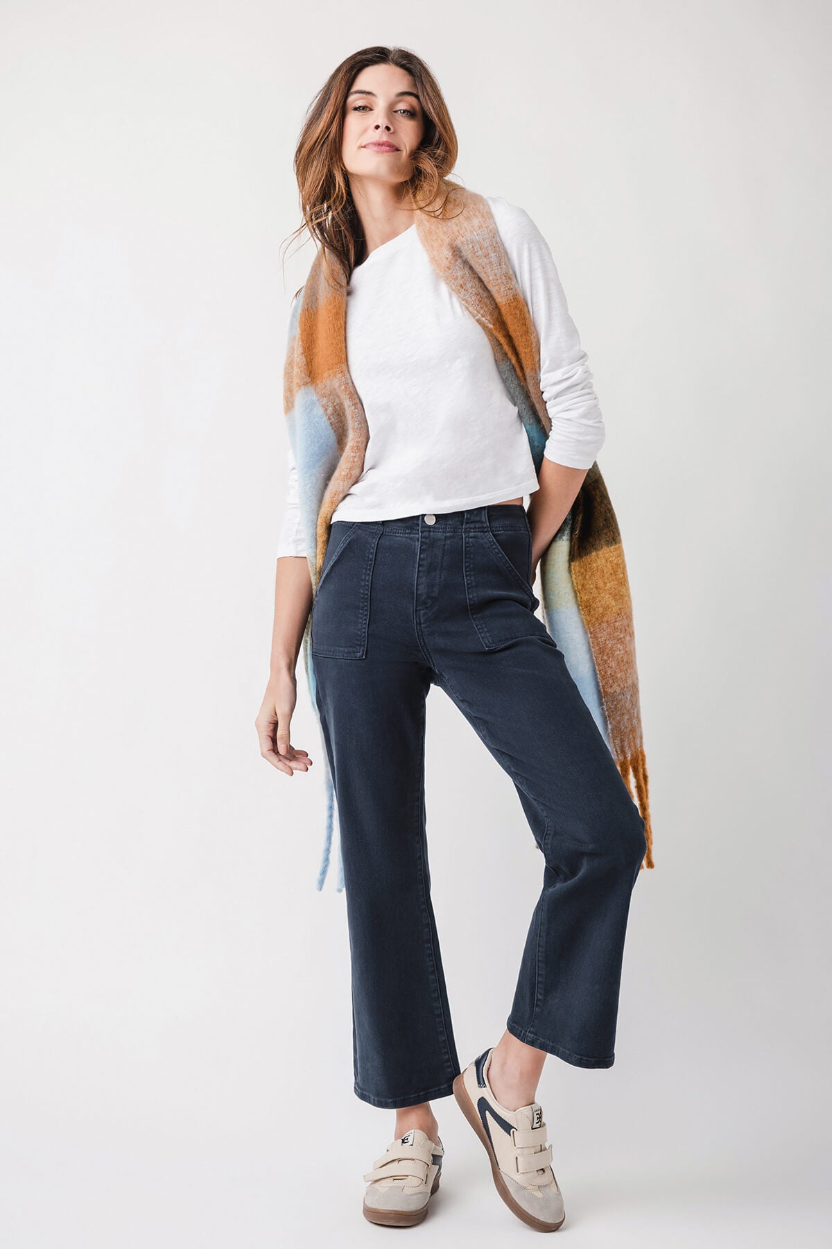 Risen Rosie Ankle Flare Jeans