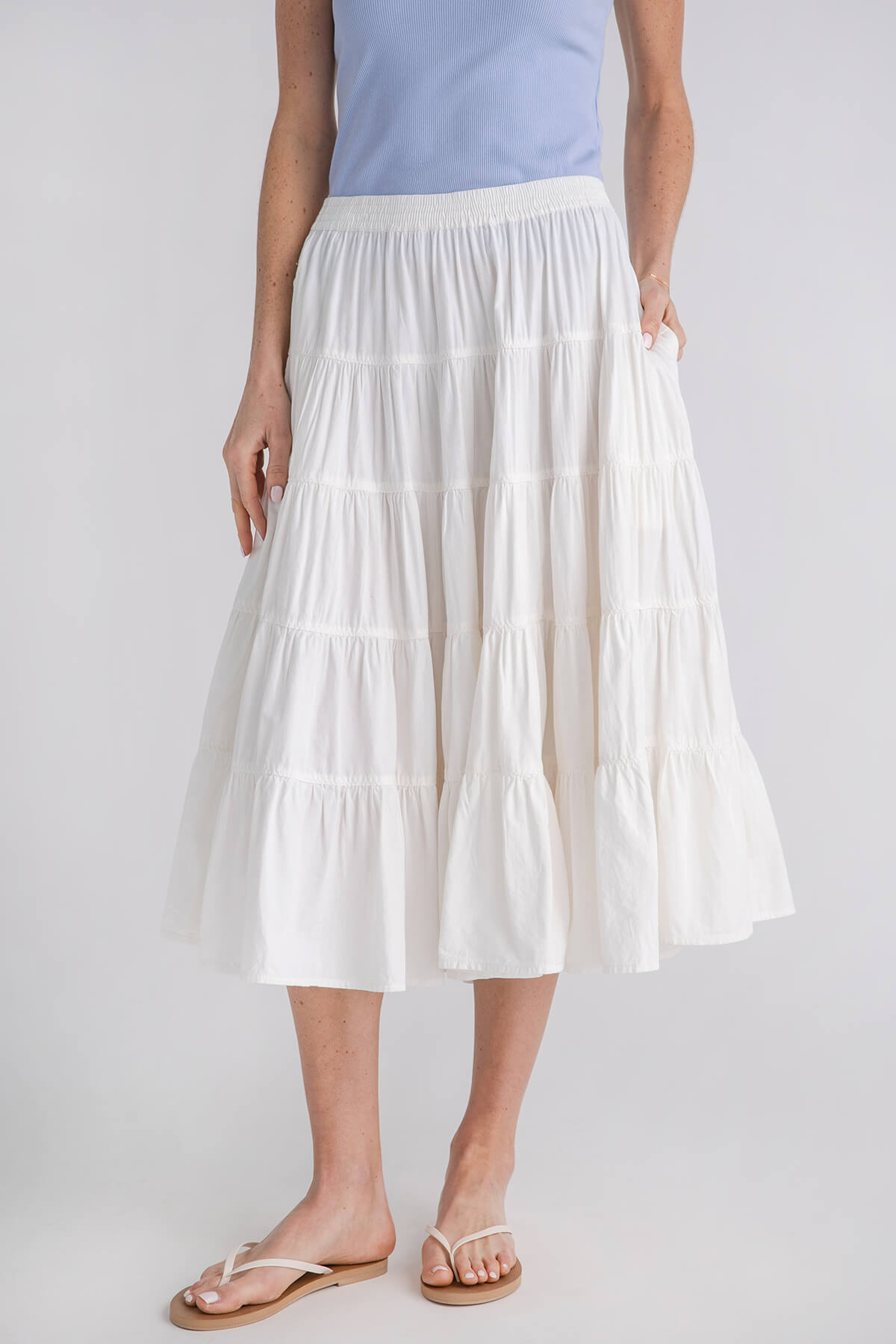 Free People Full Swing Midi Skirt – Social Threads