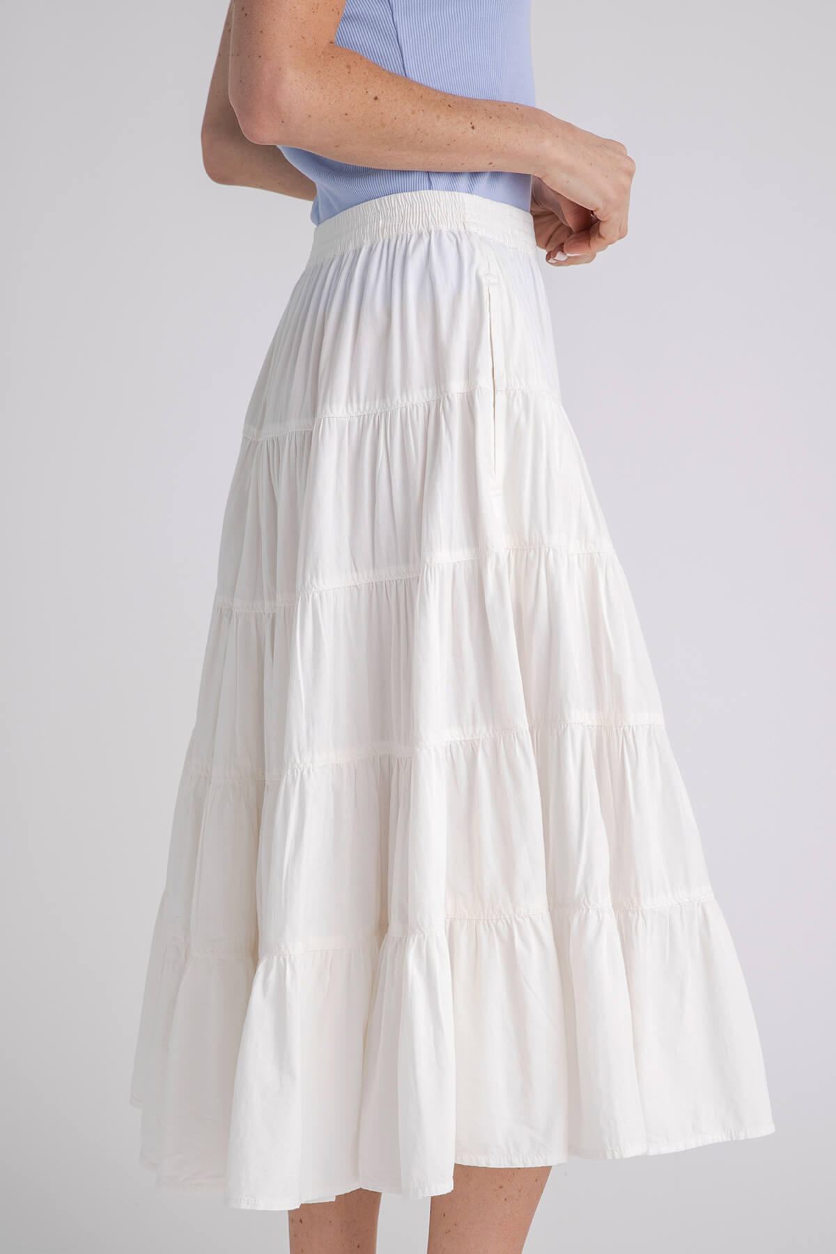 Free People Full Swing Midi Skirt