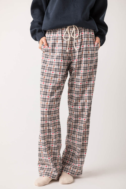 Things Between Gingham Drawstring Pants