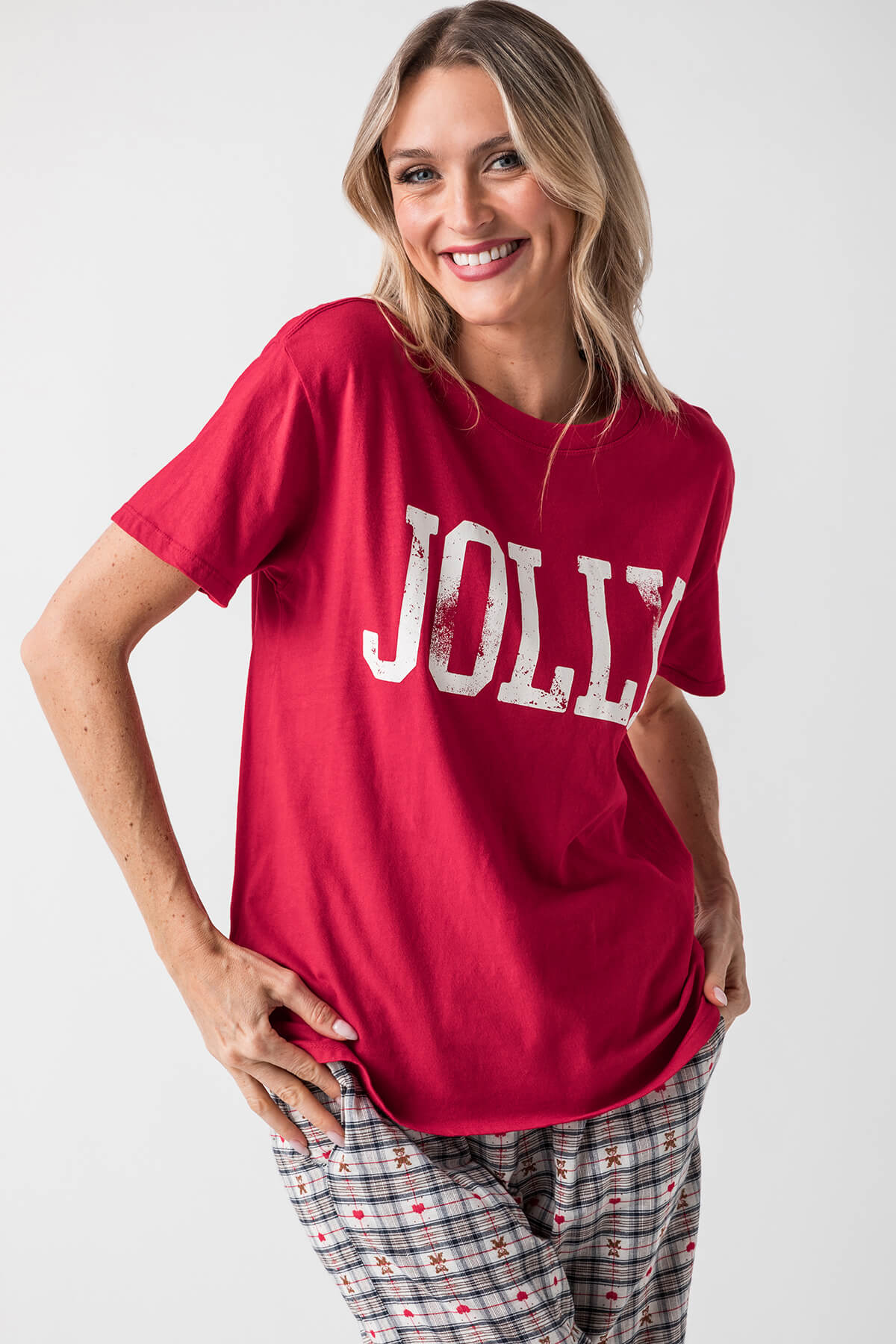 Z Supply Jolly Boyfriend Tee