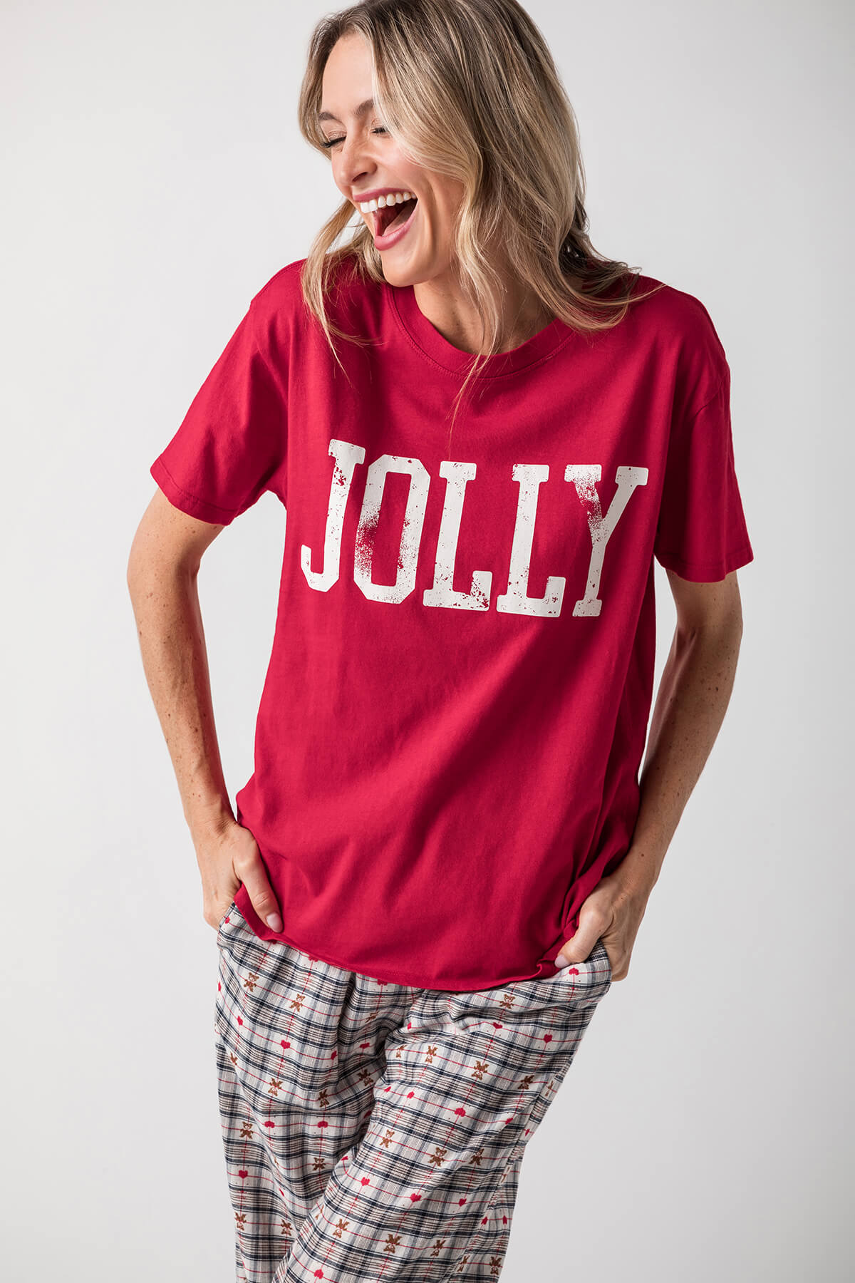 Z Supply Jolly Boyfriend Tee