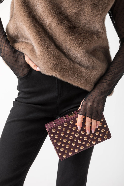 Urban Expression Desi Studded Clutch