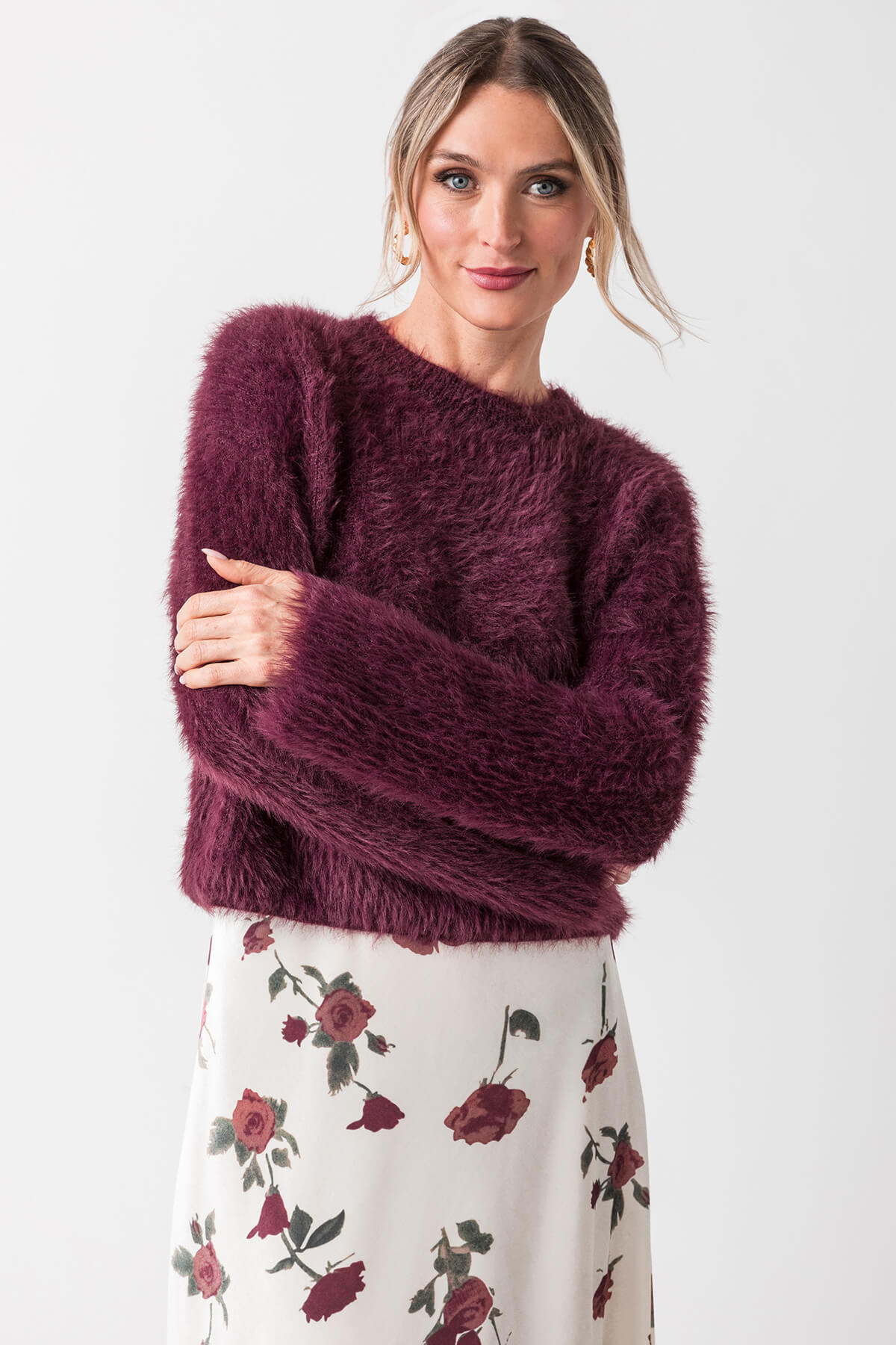 Lucy Paris Laramie Fuzzy Sweater