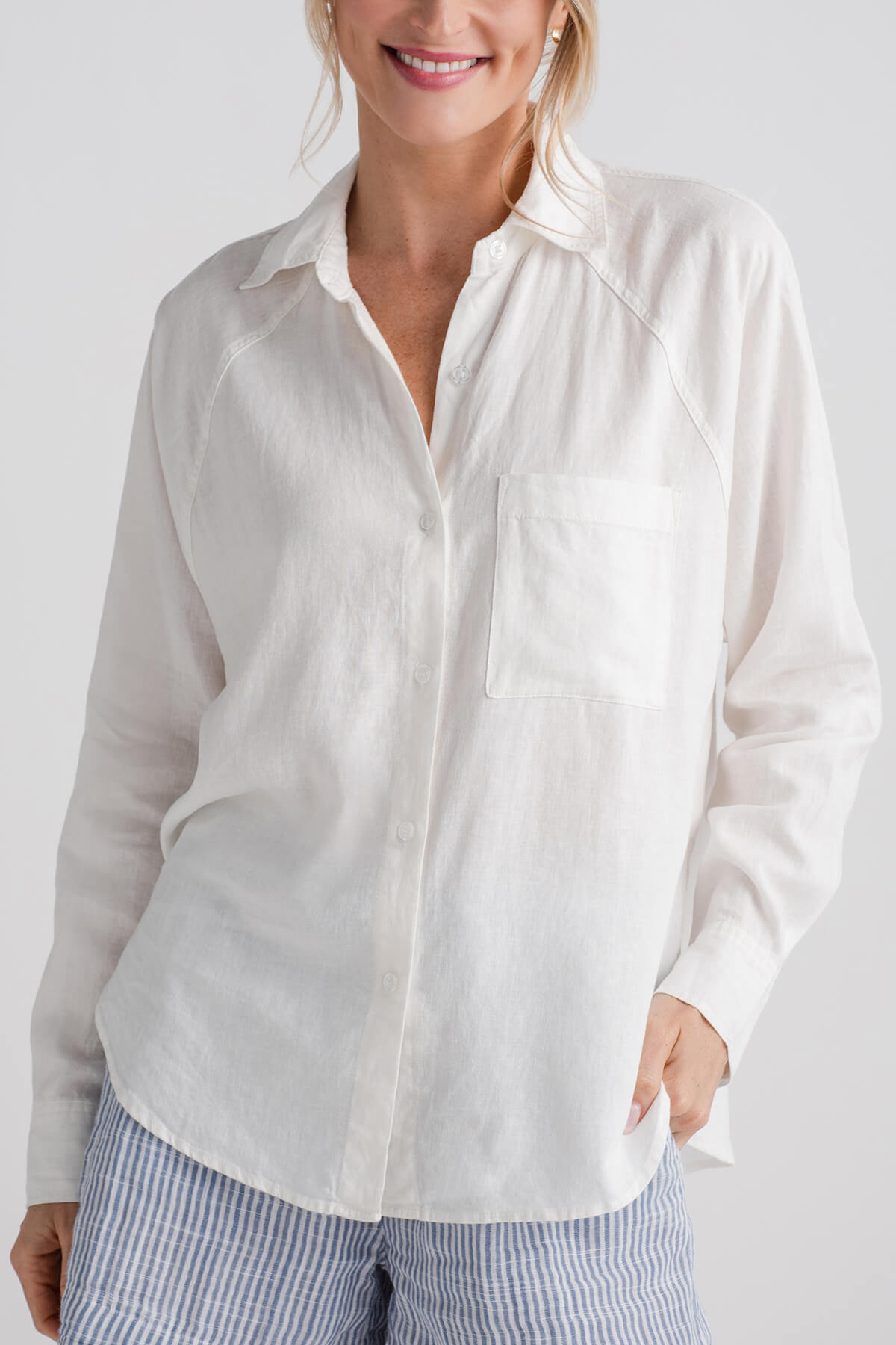 Z Supply Perfect Linen Top