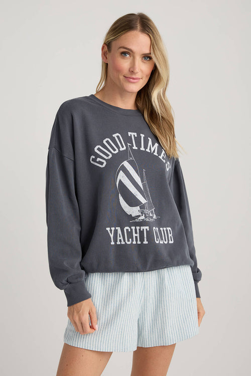Z Supply Yacht Club Sunday Sweatshirt