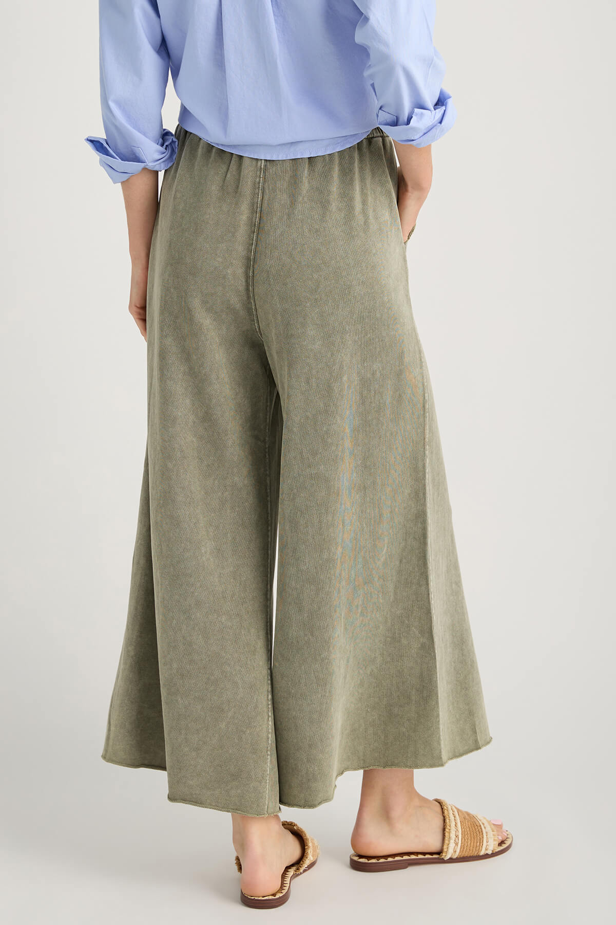 Easel Wide Leg Knit Pants