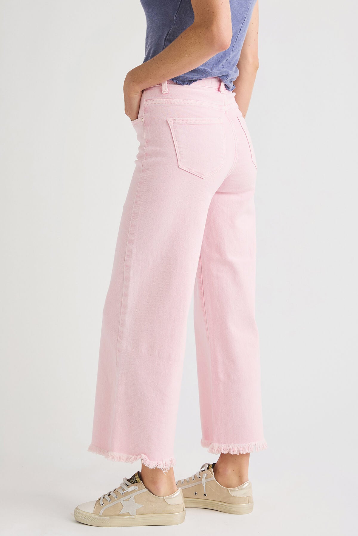 Risen Marlo Wide Leg Crop Jeans