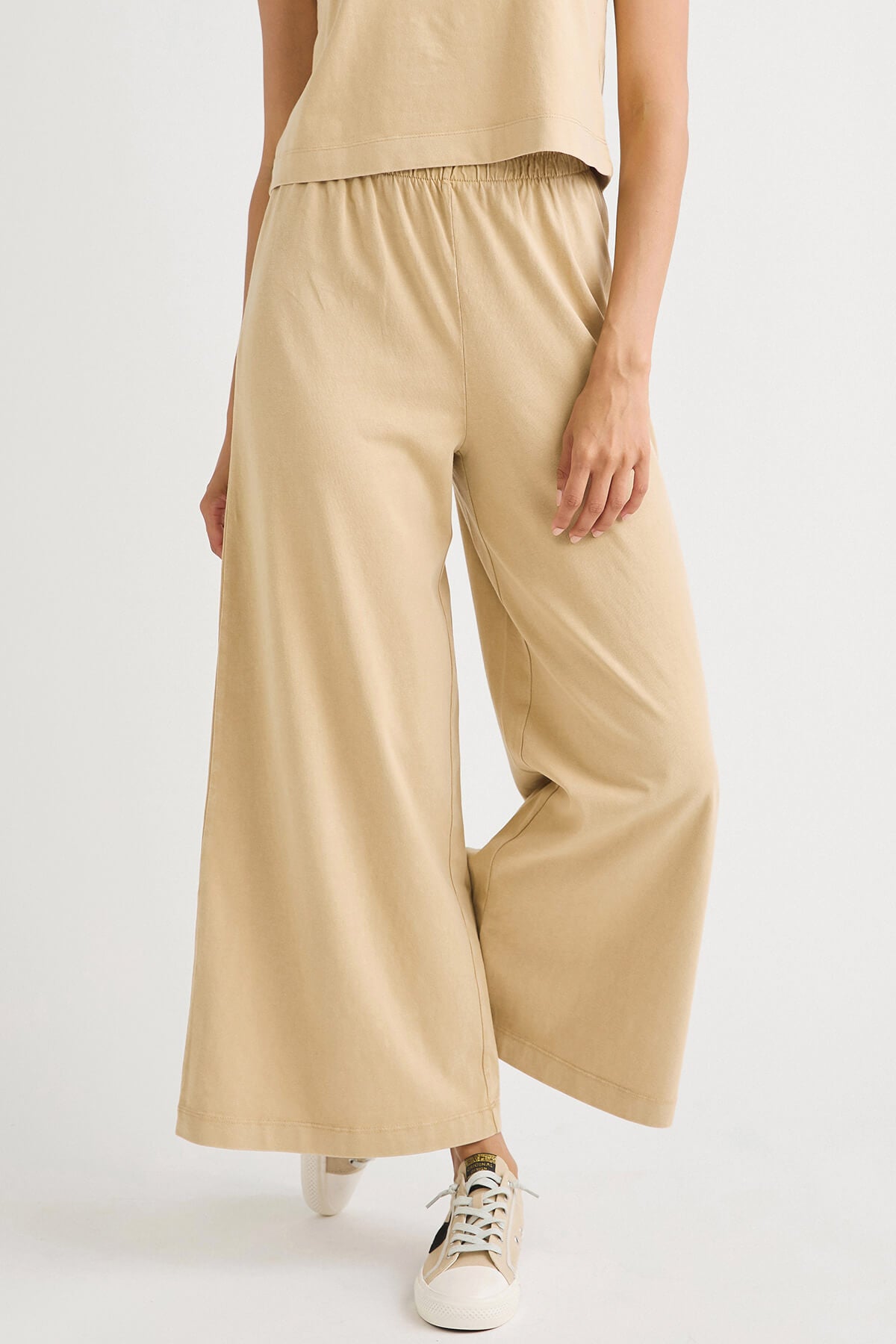 SUNSEA 18SS WORKERS BIG PANTS カーキ 2 Mワークパンツ/カーゴパンツ