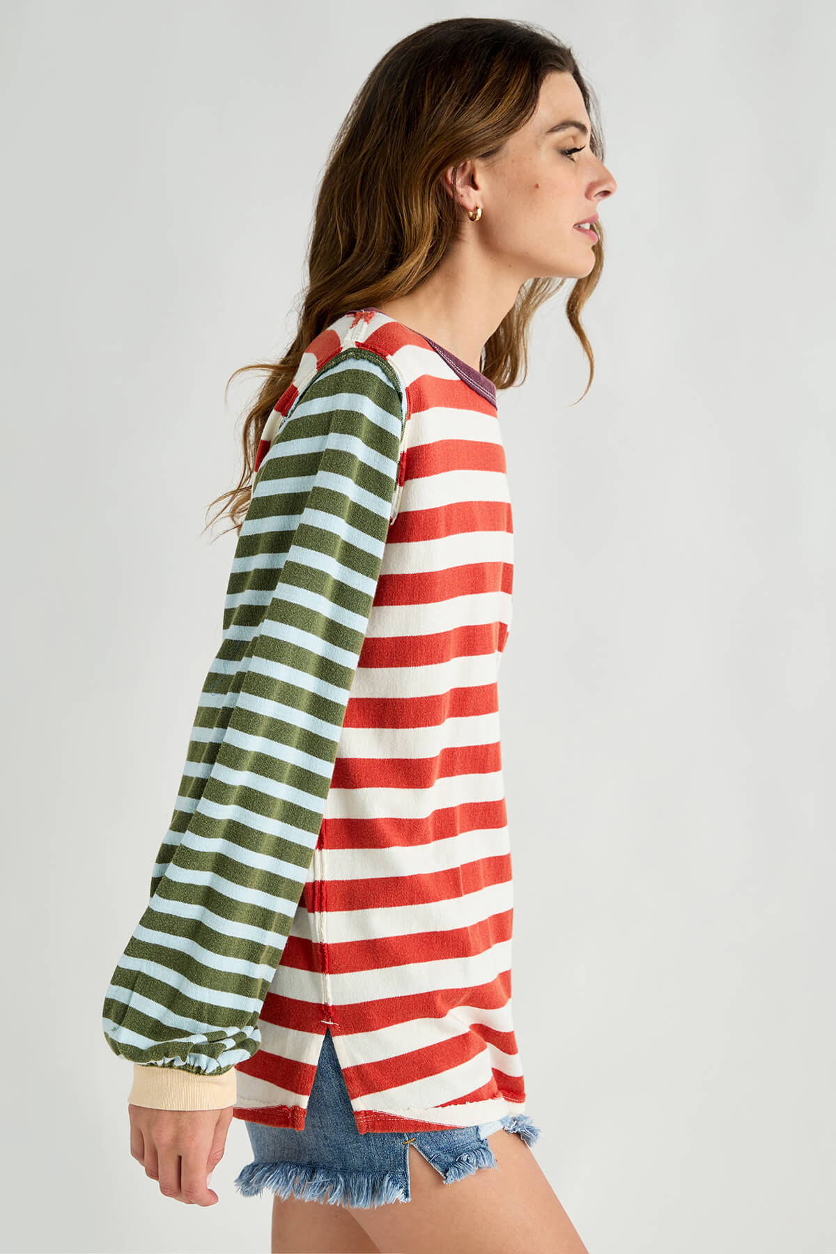 Free People Sawyer Stripe Tee