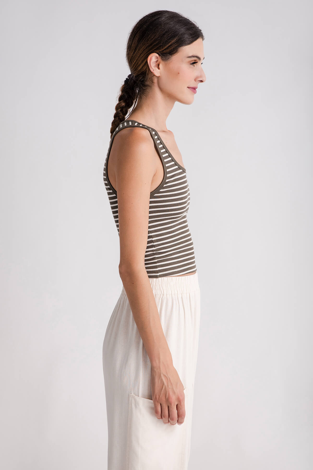 Z Supply Essy Stripe Ribbed Tank