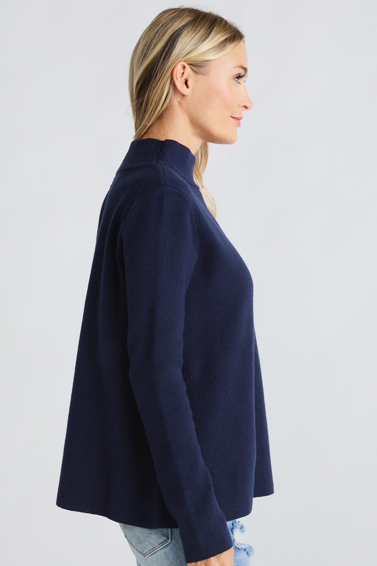 Fate Exclusive Mockneck Slim Sleeve Sweater