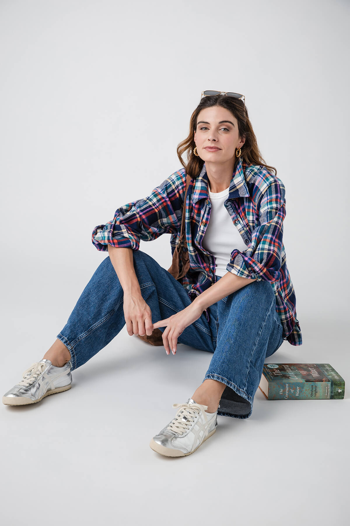 Free People Girl Meets Boy Plaid Shirt