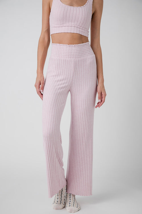 Z Supply Dawn Smocked Rib Lounge Pants