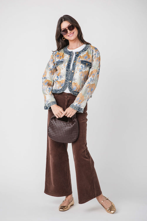 JBD Wide Leg Corduroy Pants