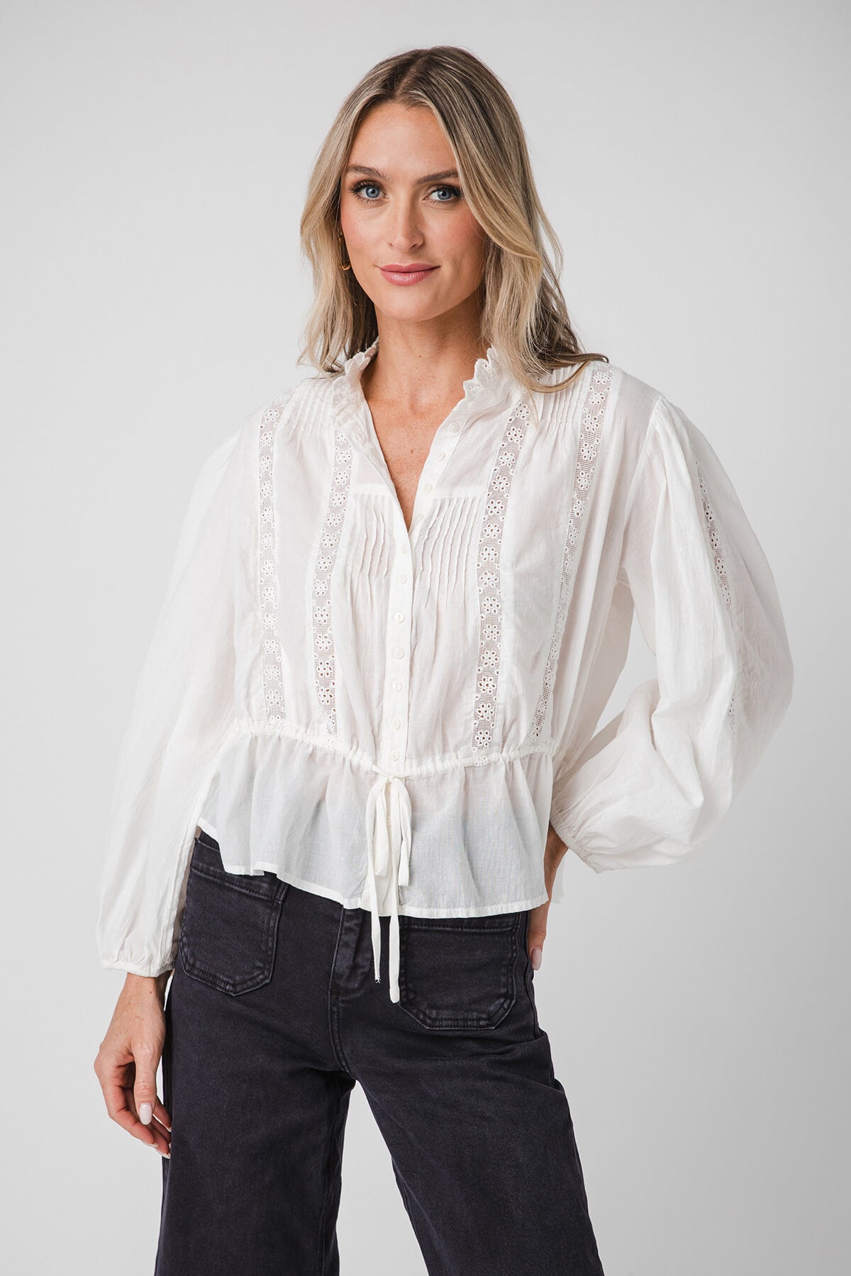 Store Free People White Blouse