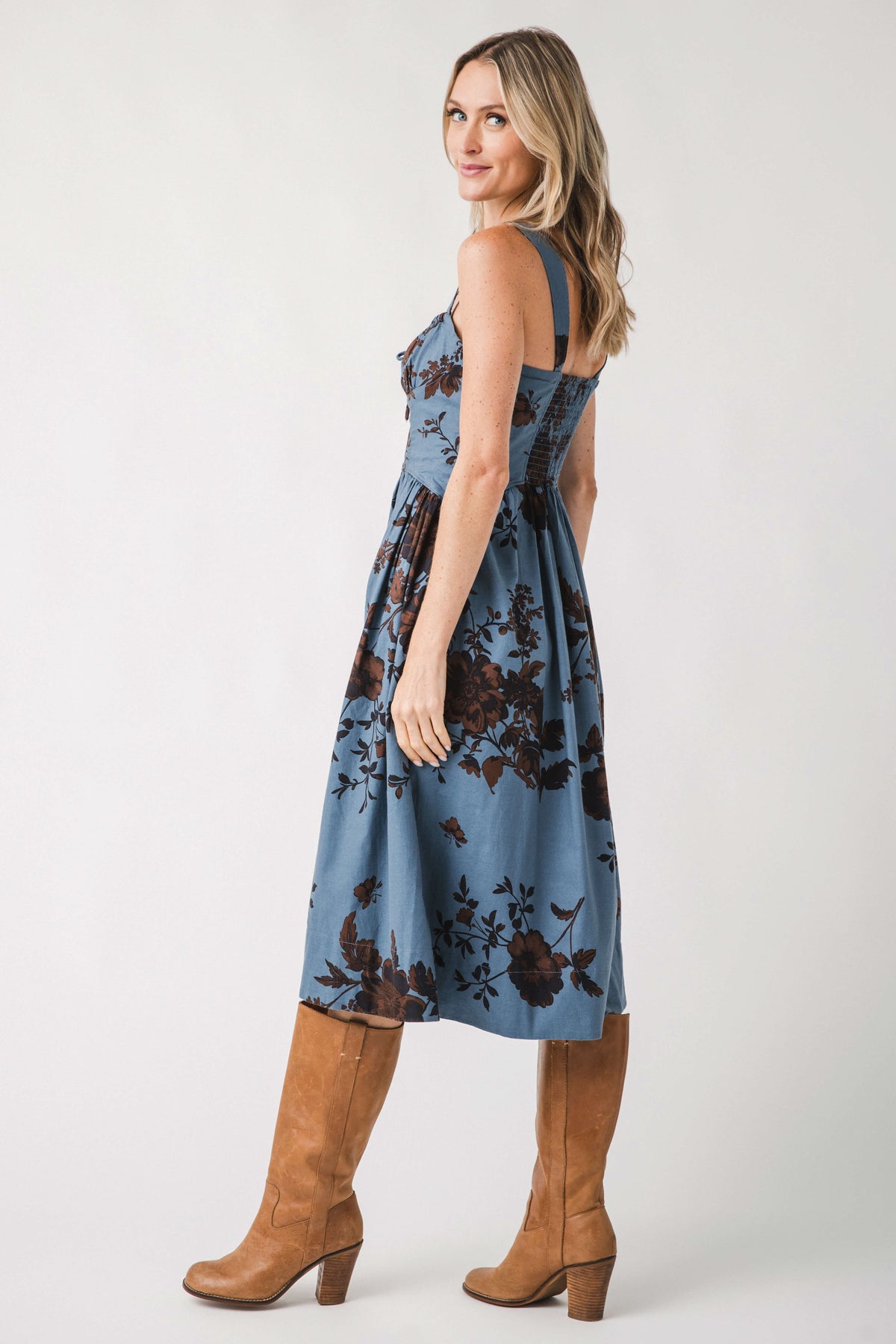 Free People Laters Baby Midi Dress