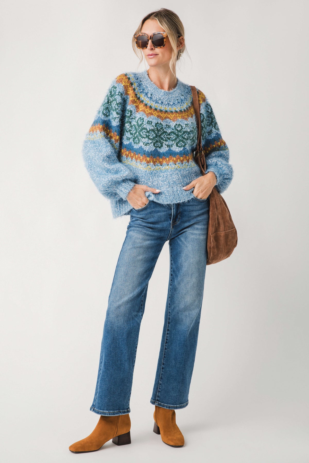 Free People Festive Frost Sweater