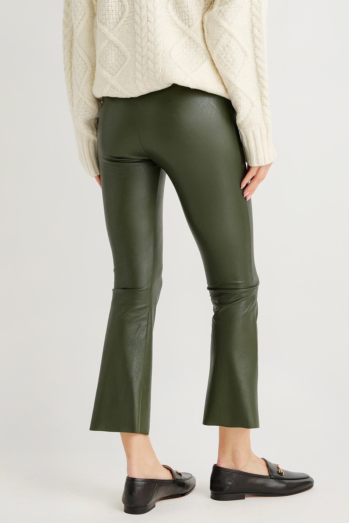 Commando faux leather outlet ankle leggings