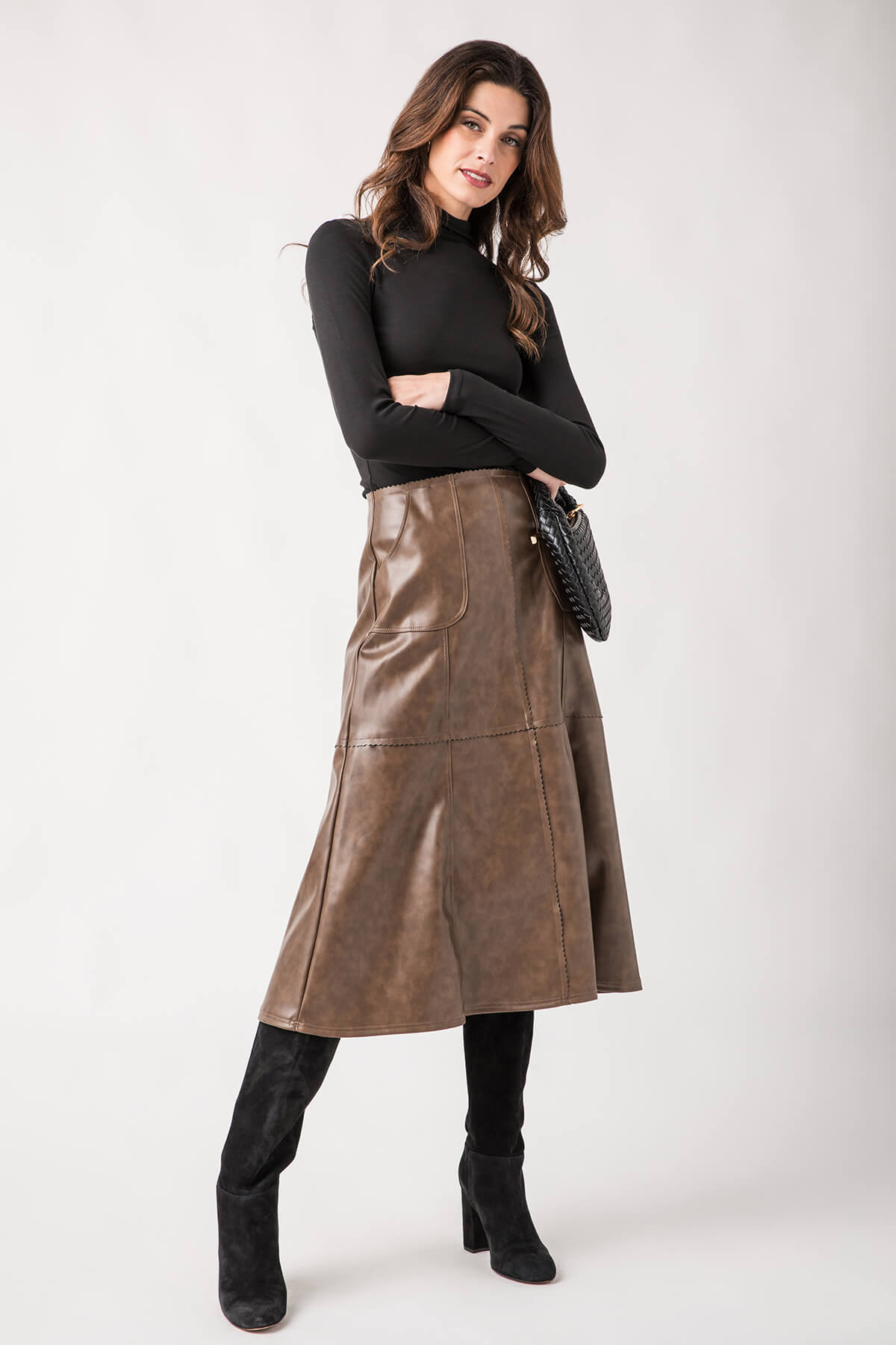 En Saison Maddelena Midi Skirt