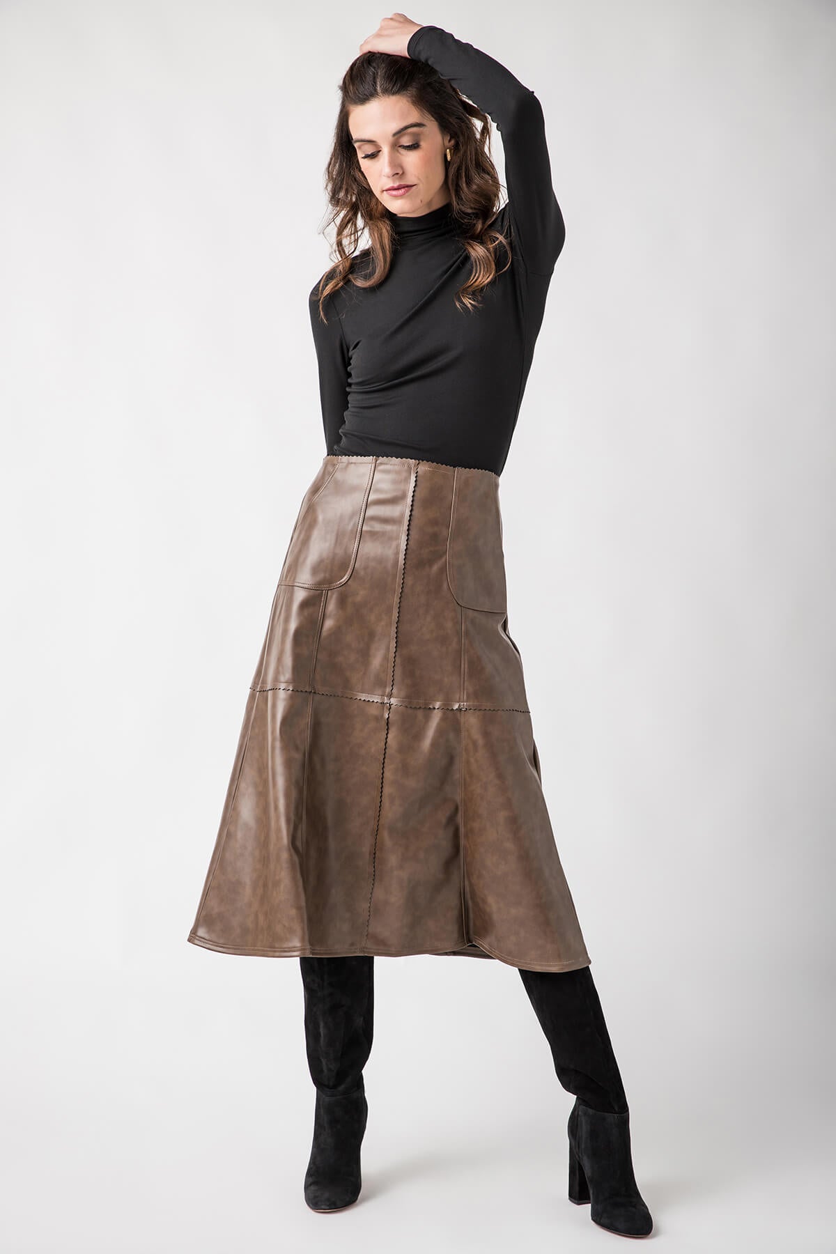 En Saison Maddelena Midi Skirt