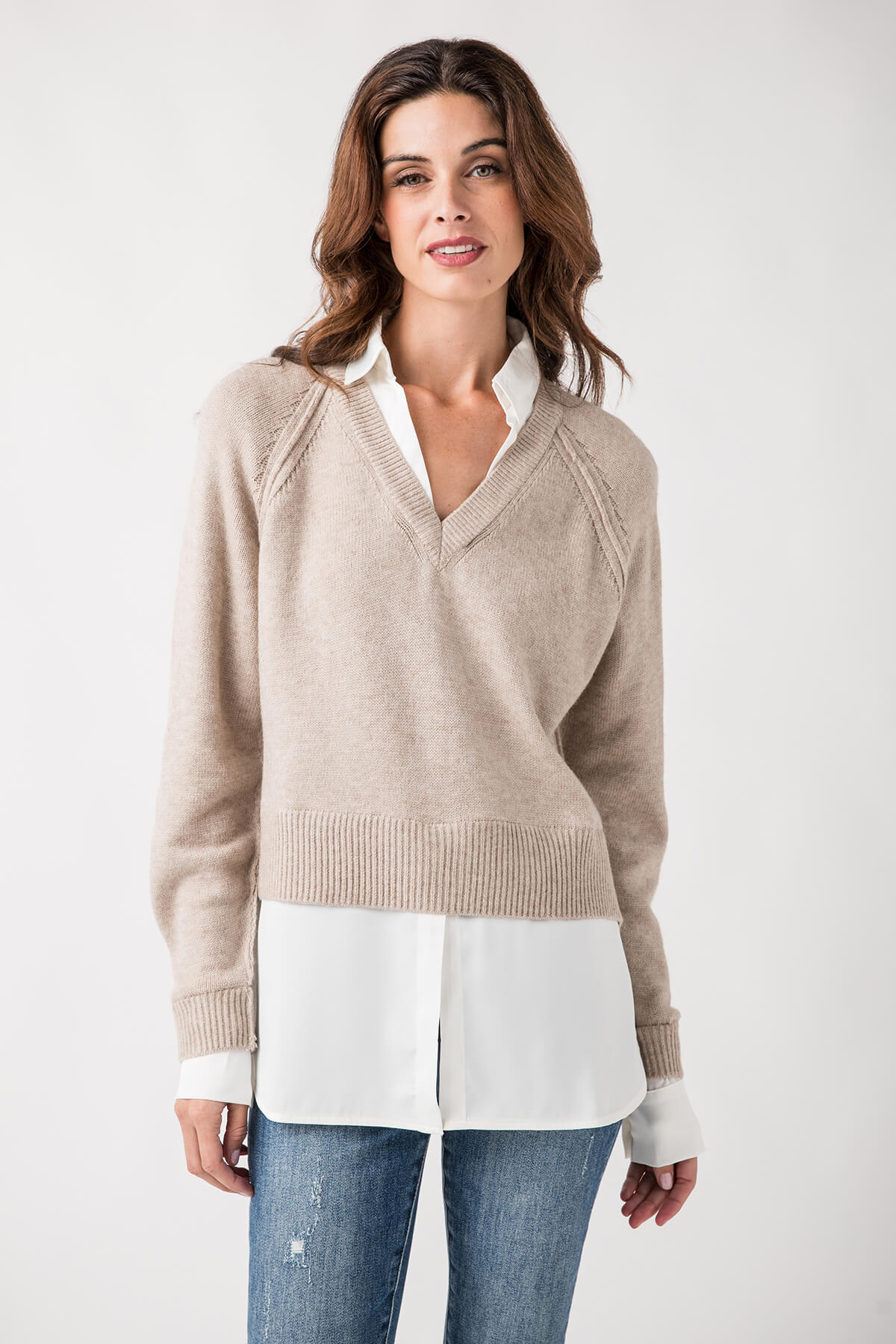 Elan Sweater Long Sleeve Shirt Combo