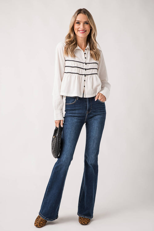 Free People Lace Lover Blouse