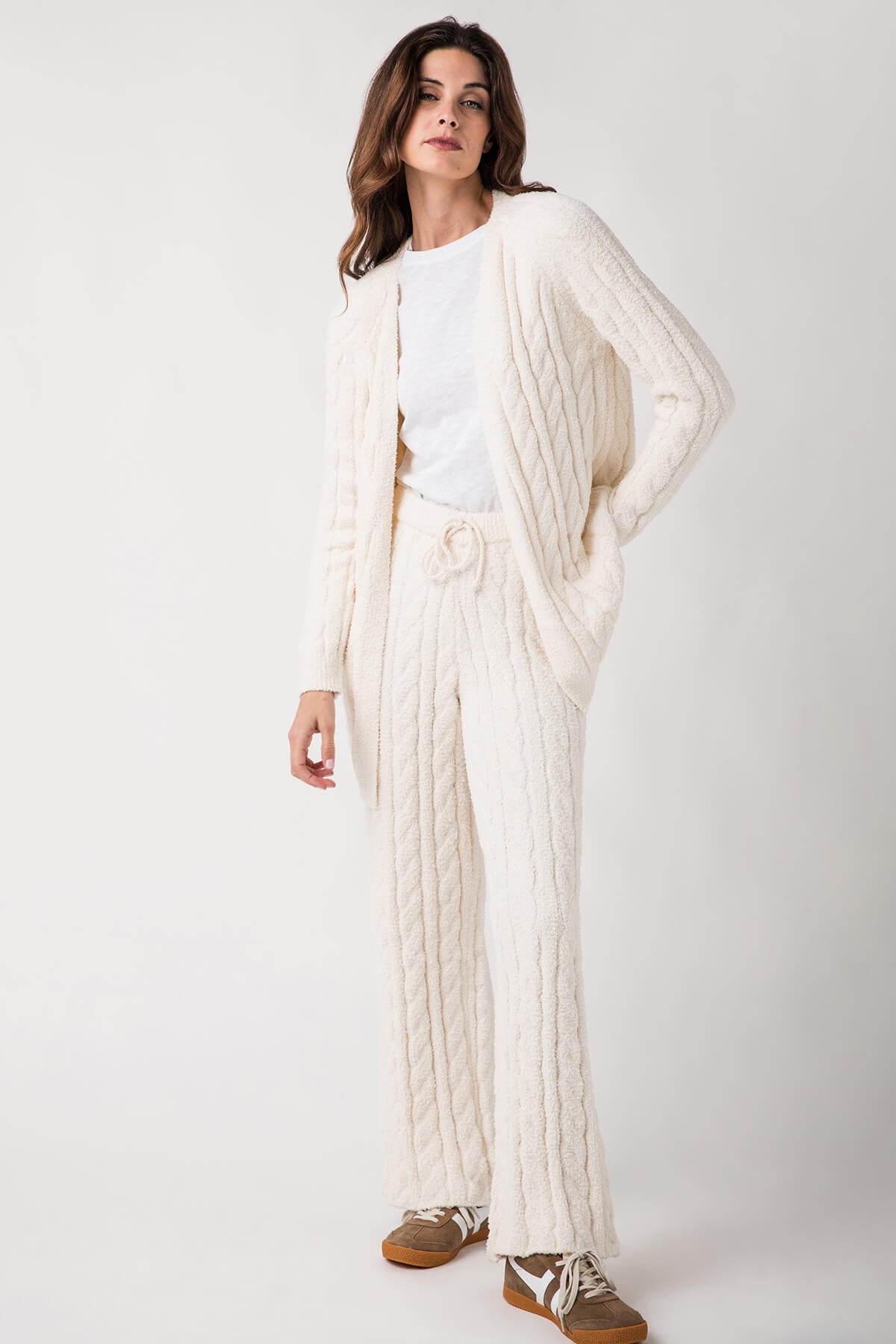 Z Supply Cate Cable Knit Cardigan