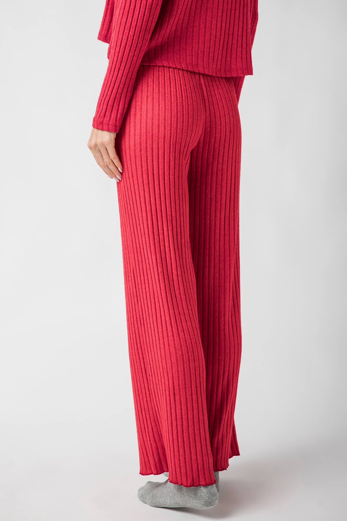 Z Supply Dawn Smocked Rib Pant