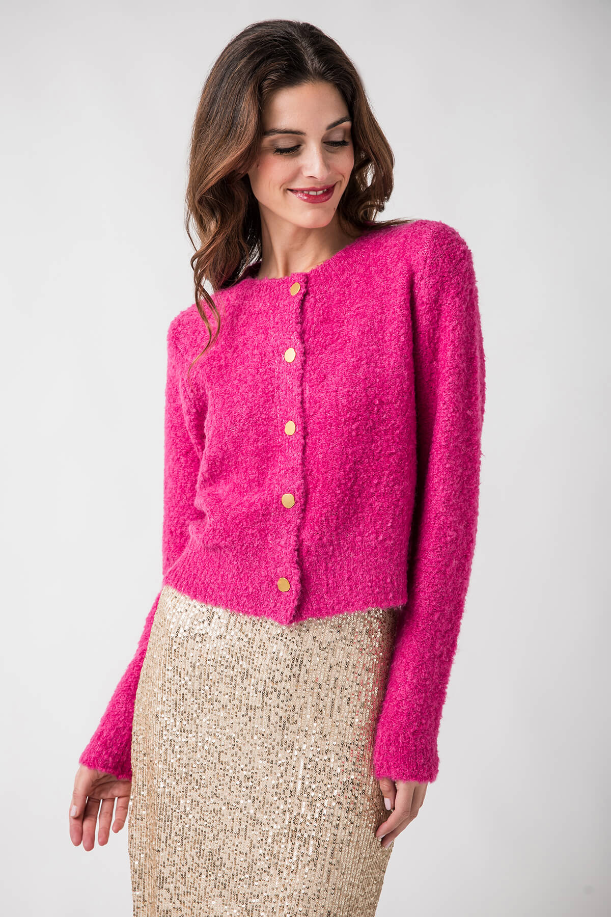Lili Sidonio Eyelash Cardigan Social Threads