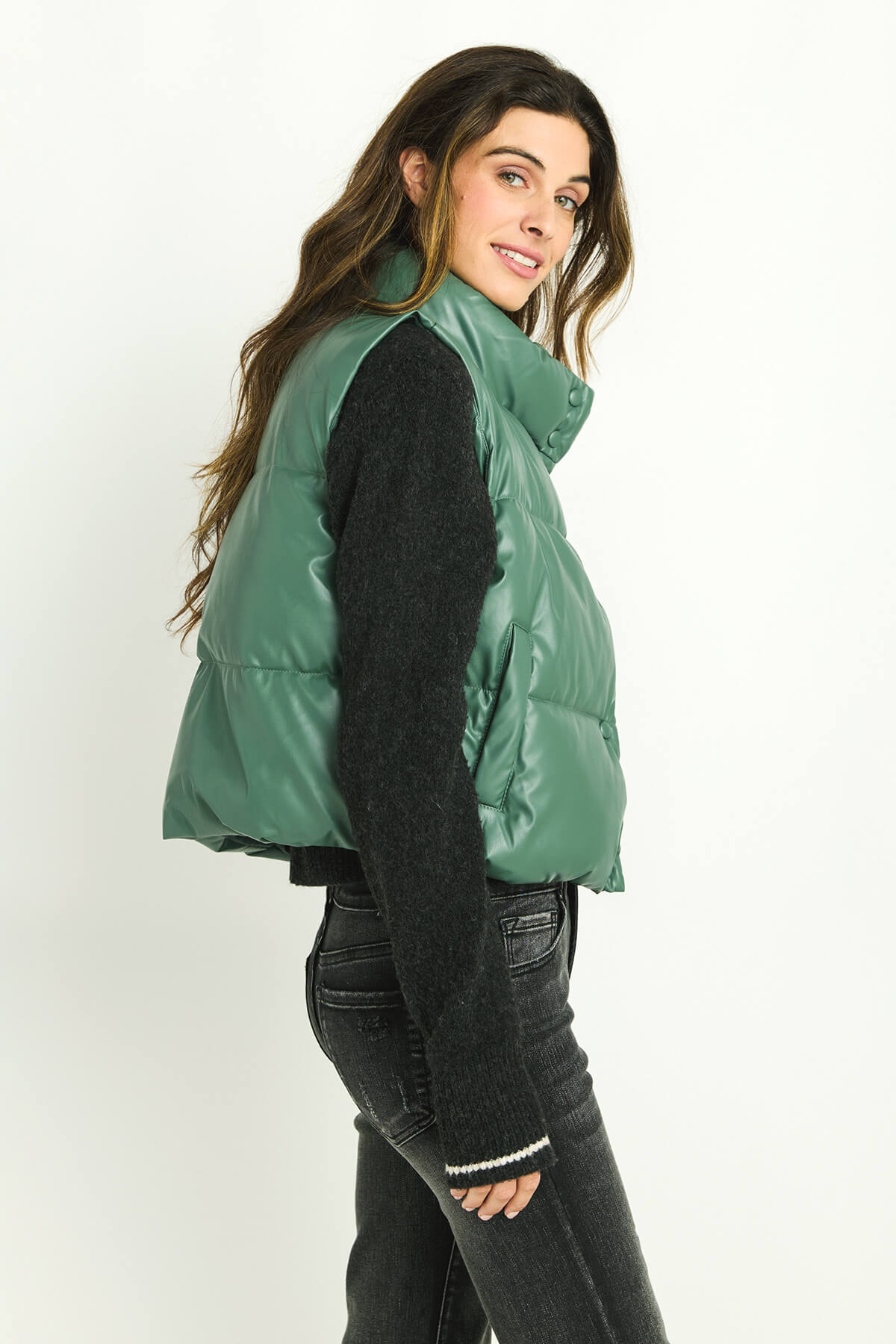 Love tree puffer sales vest