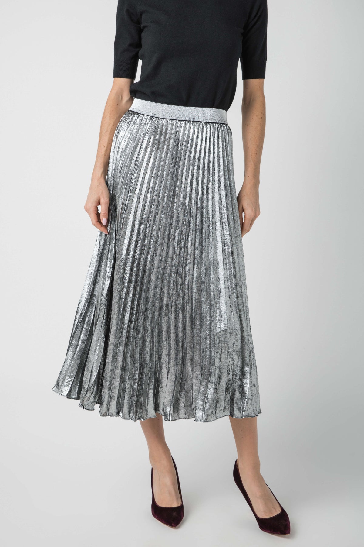 Lucy Paris Adeline Pleated Skirt