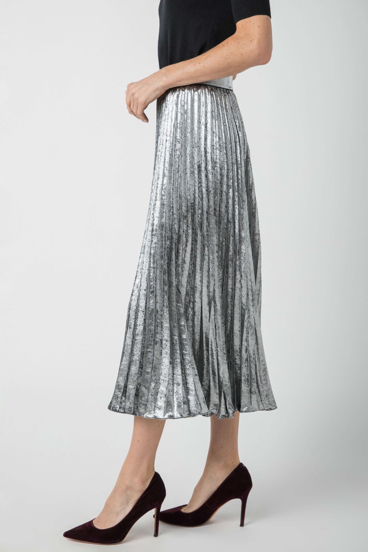 Lucy Paris Adeline Pleated Skirt