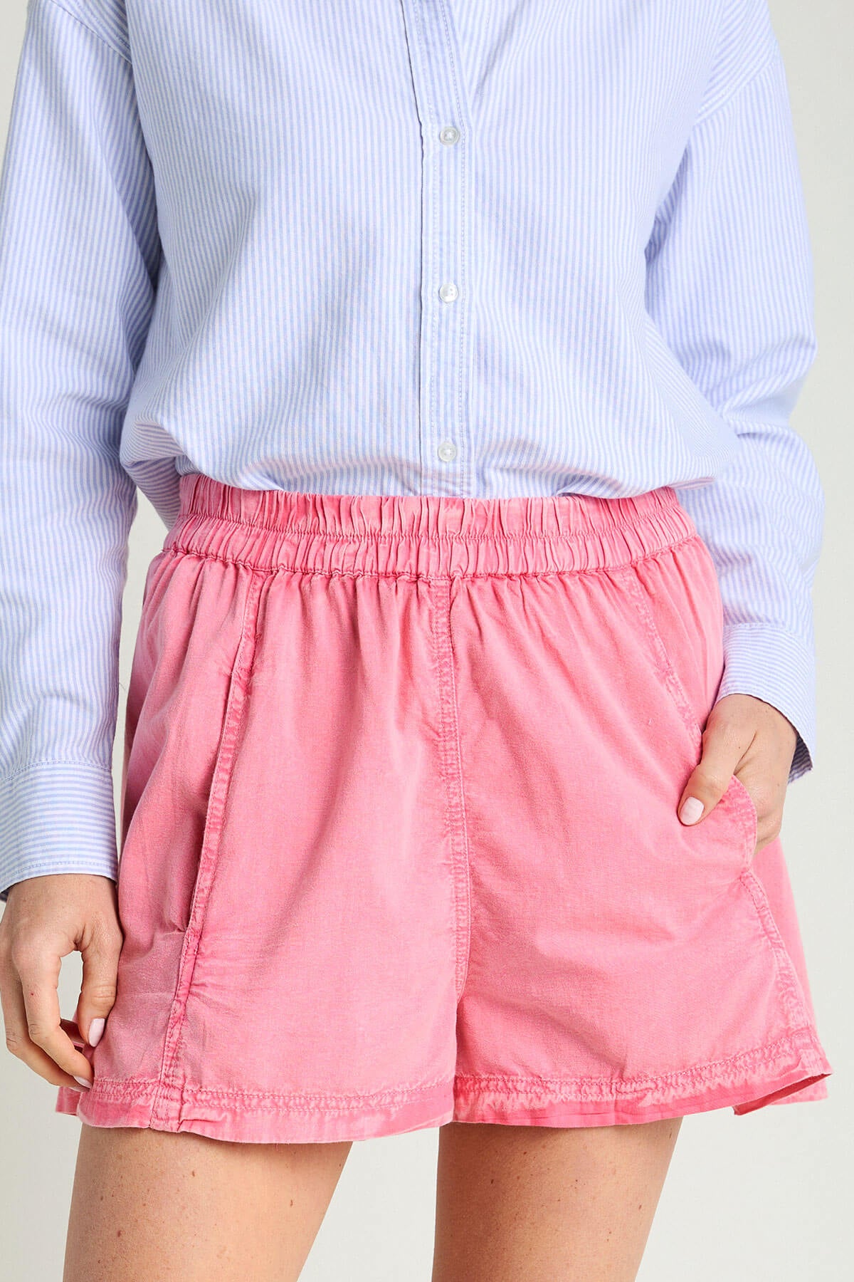 Cotton pull on on sale shorts